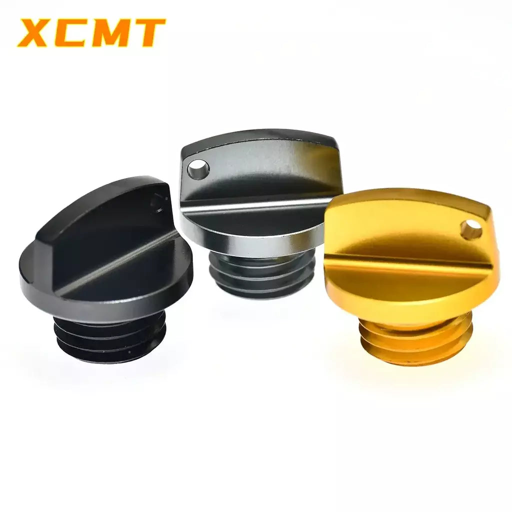 Acessórios para motocicleta cnc m20 * 2.5, tampa de enchimento de óleo para honda yamaha suzuki kawasaki ducati cbr 250rr 1000rr yz250f yz450f