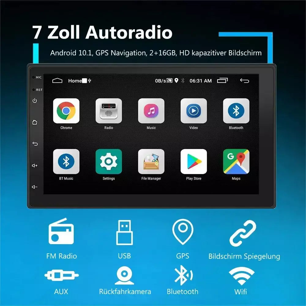 Essgoo rádio do carro android 14 carplay vídeo multimídia automático 7/9/10 ''estéreo universal para volkswagen nissan hyundai kia toyota