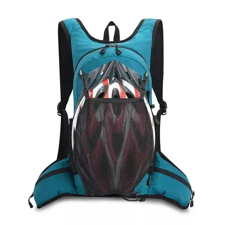 Caminhadas mochila impermeável poliéster resistente ao desgaste das mulheres dos homens trekking mochila em camadas saco de armazenamento esporte para exercício fitness