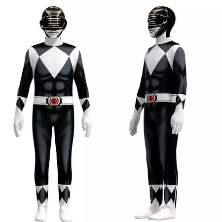 Power samurai sentai shinkenger rangers traje adulto crianças super-herói cosplay festa de aniversário de halloween macacão zentai terno