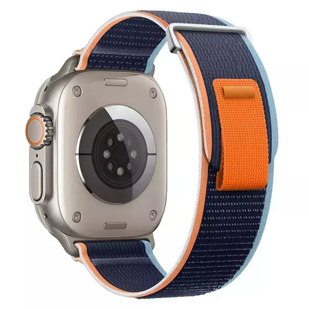 Pulseira Esportiva Trail Loop para Apple Watch, Pulseira de Nylon, Ultra 2, 49mm, Série 9, 8, 7, 45mm, 41mm, iWatch 6, 5, 4, 3, SE, 44 milímetros, 40 milímetros, 42 milímetros