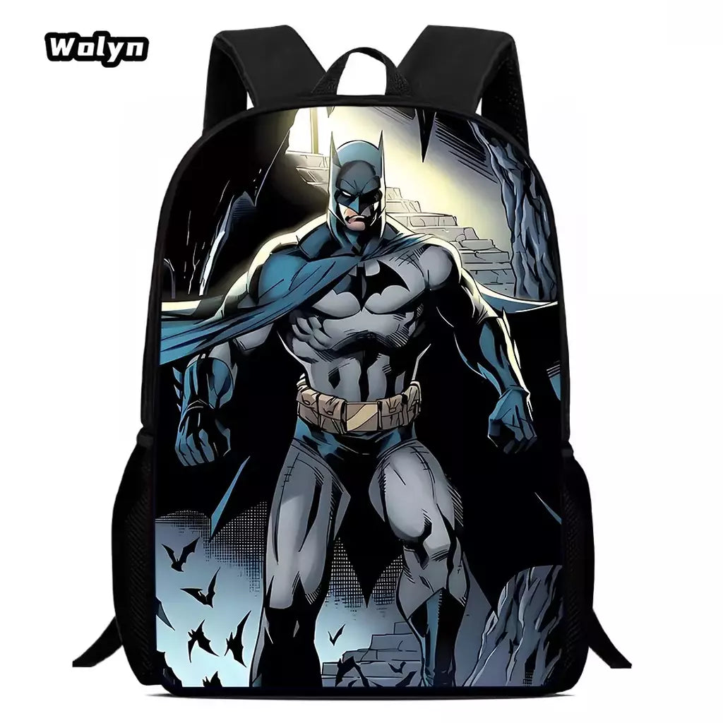 Mochila escolar para crianças, estampas de bastão de anime, mochila leve para jardim de infância, meninos e meninas, melhor presente