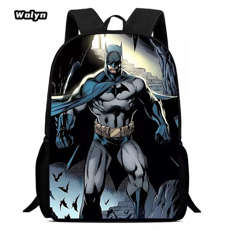 Mochila escolar para crianças, estampas de bastão de anime, mochila leve para jardim de infância, meninos e meninas, melhor presente