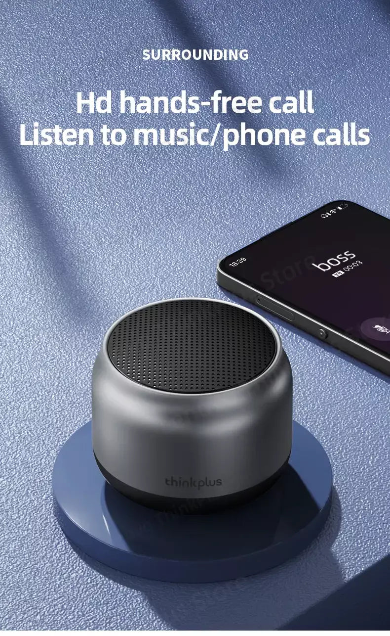 100% original lenovo k30 portátil de alta fidelidade bluetooth sem fio alto-falante à prova dwaterproof água usb ao ar livre música surround caixa baixo microfone
