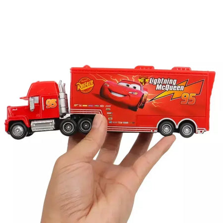 12 pçs disney pixar carros caixa de presente metal diecast relâmpago mcqueen modelo carro brinquedo jackson tio caminhão menino brinquedos aniversário