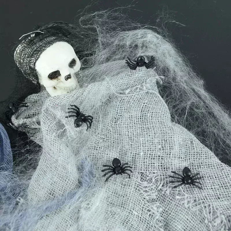 50 pçs halloween aranhas luminosas mini horror aranha brilho no escuro decorações de festa de halloween casa assombrada adereços assustadores