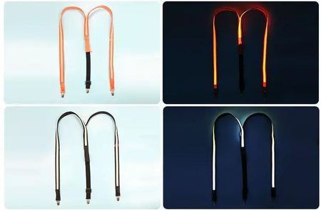 Suspensórios de led iluminados masculinos, gravata borboleta unissex, calças elásticas ajustáveis, suspensório iluminado com led para festival de música, festa de fantasia