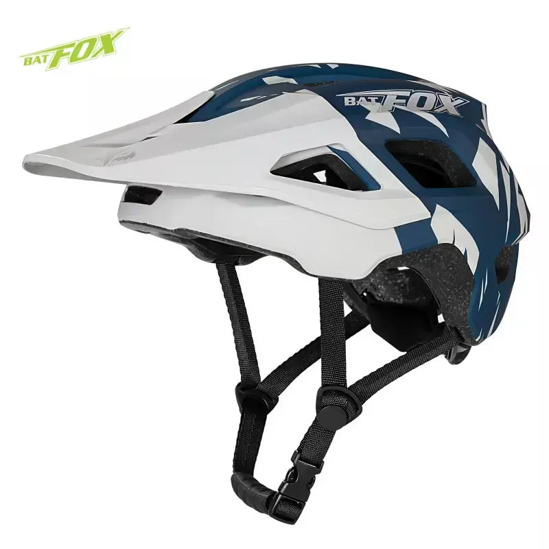 Batfox capacete de bicicleta mtb ajustável, leve, respirável, forro confortável, esportes ao ar livre, chapéu seguro para homens e mulheres, capacete de ciclismo