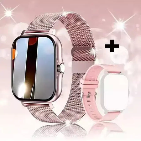 Xiaomi mijia 2025 novo relógio inteligente bluetooth chamada música freqüência cardíaca monitor de pressão arterial smartwatch para mulheres presentes do feriado