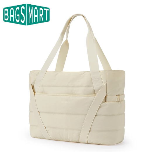 BAGSMART-Sacolas de ginástica esportiva para mulheres, bolsa de ombro de deslocamento, bolsa de bagagem de grande capacidade, lazer simples