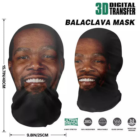 Máscara facial completa celebridade bola-jogo estrela máscara facial simulação kanye shiesty malha máscara para homens fontes de festa cosplay adereços novel