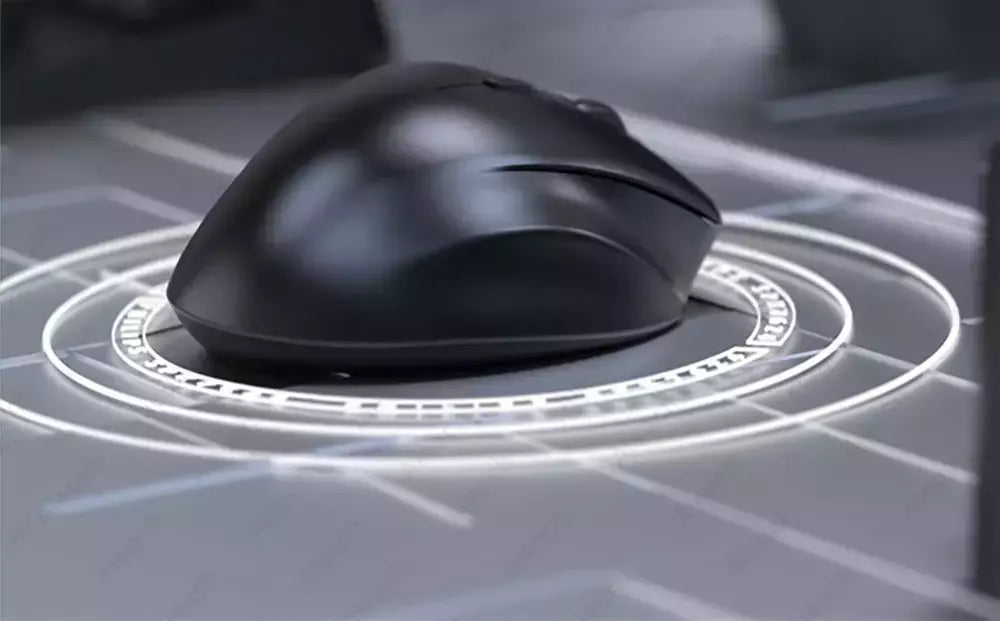 Dual Mode Mouse de Computador Sem Fio, 1600 DPI, Recarregável, Ergonômico, Bluetooth, Laptop, Notebook, iPad, Tablet, Mac, Chromebook