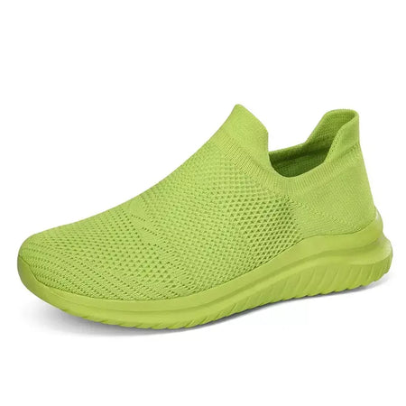 Sapatos masculinos tênis de malha respirável deslizamento em tênis de corrida ao ar livre antiderrapante casal jogging treinamento caminhadas sapatos esportivos