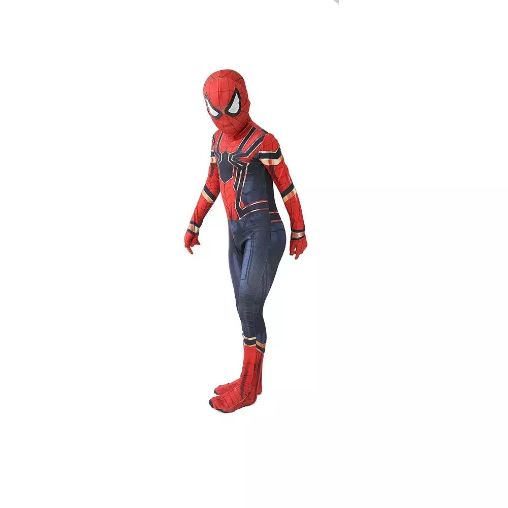 Novo filme de super-heróis cosplay spiderman traje de halloween bodysuit traje para aldult unissex tamanhos 100-190