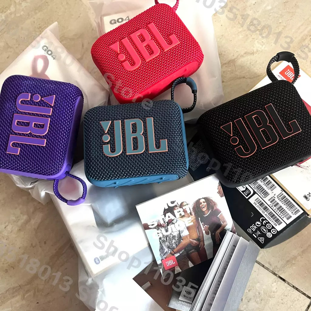 Original jbl go 4 sem fio bluetooth alto-falante portátil à prova dwaterproof água alto-falantes ao ar livre esportes jbl go4 bluetooth 5.3