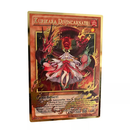 Yugioh cartões de metal dourado yu-gi-oh liga coleção cartão olhos azuis escuro magial obelisco slifer ra crianças presente de aniversário de natal
