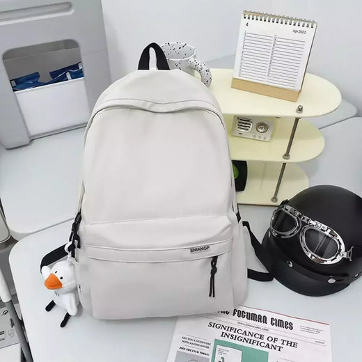 Mochila de nylon impermeável para adolescentes, mochila escolar para meninos e meninas, mochila de viagem, grande capacidade, moda criativa, estudantes
