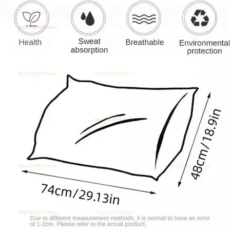 Travesseiro ortopédico cervical para dormir melhor e suporte para pescoço, fibra de soja, spa, massagem, travesseiro para casa, viagem, cama, hora de dormir