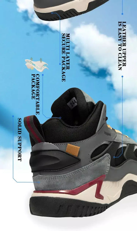 Baasploa inverno homens tênis de couro moda casual à prova dwaterproof água sapatos esportivos para homem de pelúcia quente masculino tênis antiderrapante ao ar livre