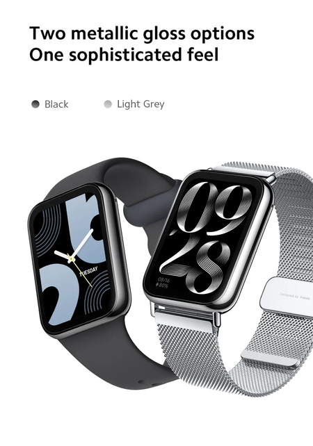 Versão global xiaomi mi band 8 pro pulseira inteligente 5atm à prova dwaterproof água 150 modos esportivos 1.74 "tela amoled gps oxigênio no sangue
