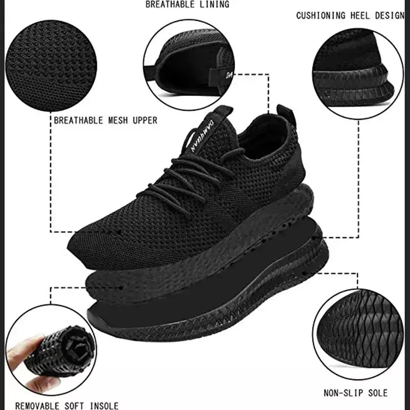 2022 sapatos para homens de alta qualidade tênis masculinos respirável moda ginásio casual luz caminhada plus size calçados zapatillas hombre