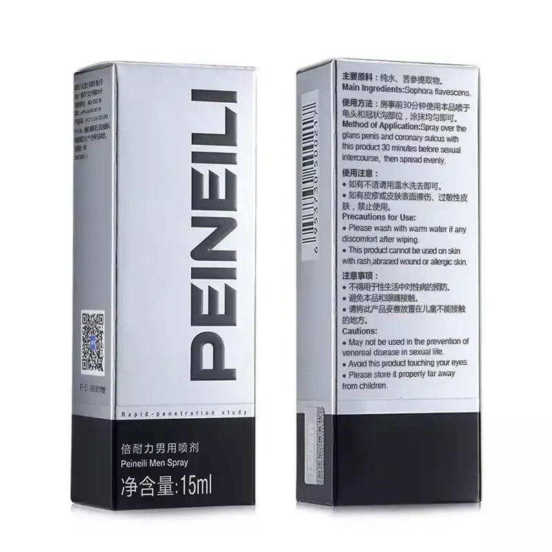 Peineili masculino sexo spray masculino uso externo para pênis faz seu sexo mais durão por mais de 30 minutos creme de ampliação do pênis venda quente