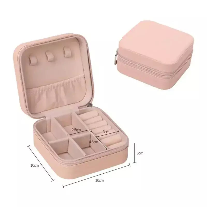 Atualizar caixa de armazenamento de jóias de veludo colar empilhável bandeja de exibição pulseira brinco organizadores diy artesanato gaveta caixa cinza