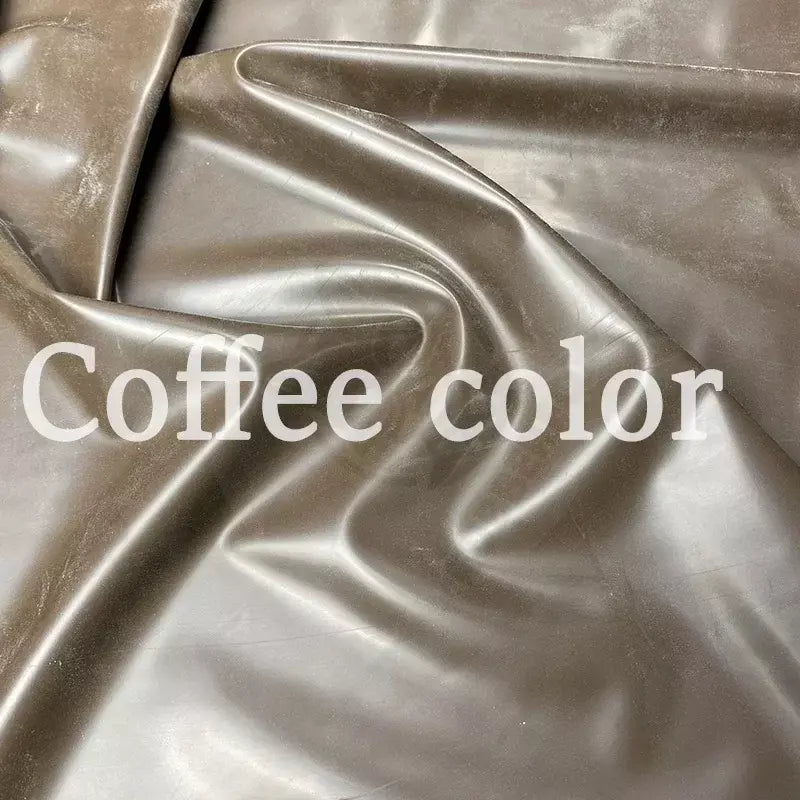 Eurocat látex masculino fino ajuste polo camisa de borracha topo moda manga curta traje artesanal camisa club wear catsuits personalizado