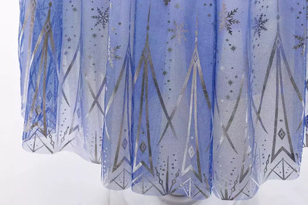 Crianças elsa traje menina aniversário malha vestido de princesa crianças cosplay neve rainha desempenho fantasia noite roupas de halloween