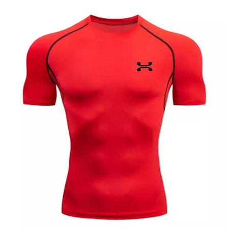 Camisa respirável Rashguard de compressão masculina, ajuste seco, camiseta esportiva MMA Fitness Gym, camisa de corrida, alta qualidade