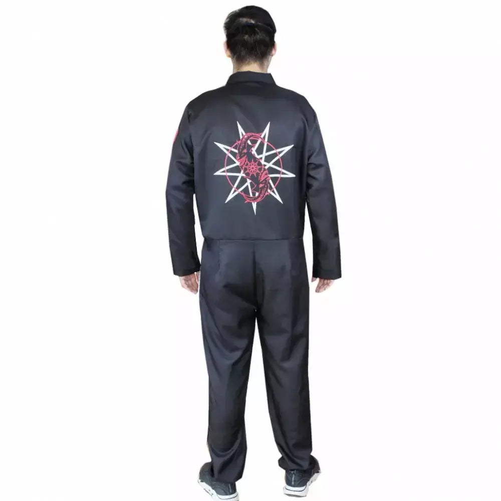 Anime novo slipknot macacão feminino masculino no.4 e no.8 festa de halloween cosplay traje sem máscara trajes de halloween adereços