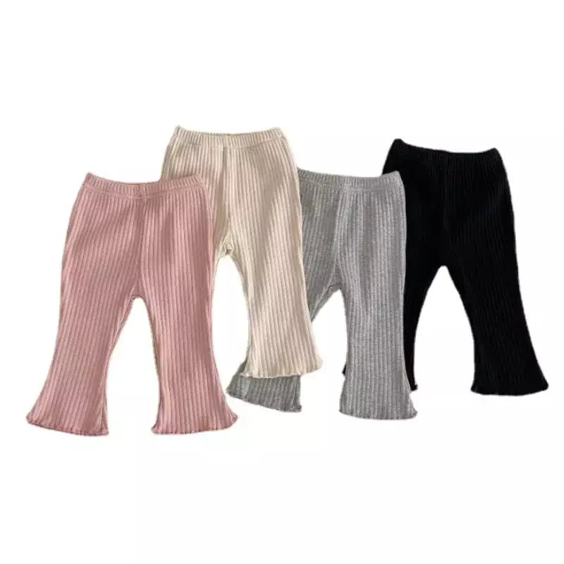 Calças de bebê verão calças finas recém-nascidos menino estiramento da criança meninos menina roupas cor sólida roupas infantis para crianças