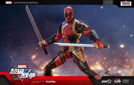ZD Toys Deadpool & Wolverine Figuras de ação Deadpool Caixa Wolverine Coleção Figuras de ação para adultos Brinquedo infantil
