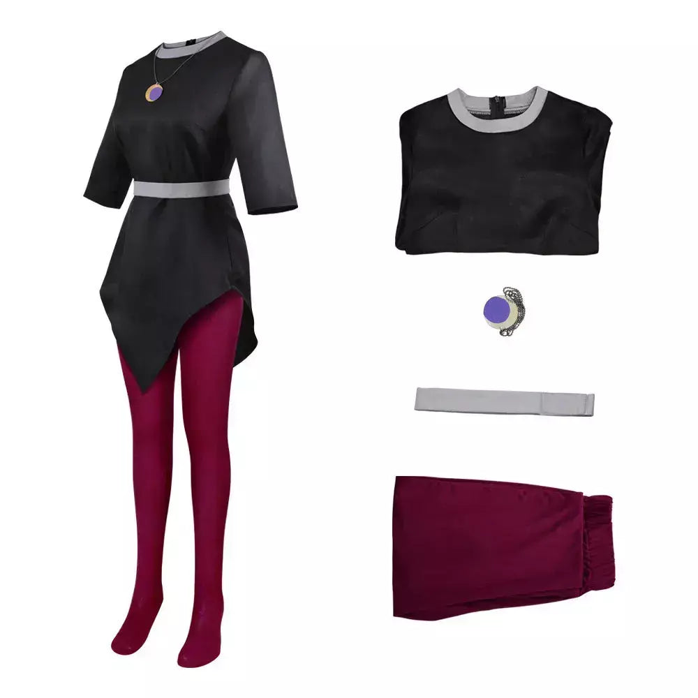 Anime a coruja cosplay casa edalyn clawthorne amity blight luz noceda lilith vestido terno uniformes traje de halloween fantasia terno