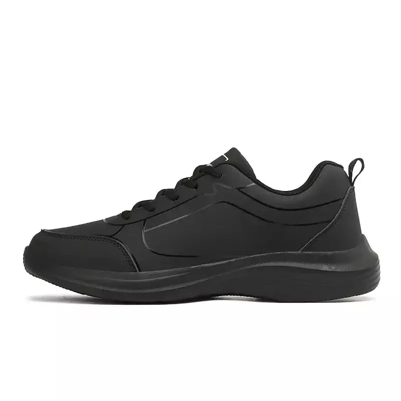 Novos homens tênis de corrida inverno quente masculino tênis antiderrapante respirável sapatos de caminhada rendas até sapatos casuais macios leves