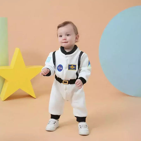 Crianças bonito astronauta cosplay traje espaço terno macacão para bebê meninos menina da criança infantil halloween festa de aniversário roupas