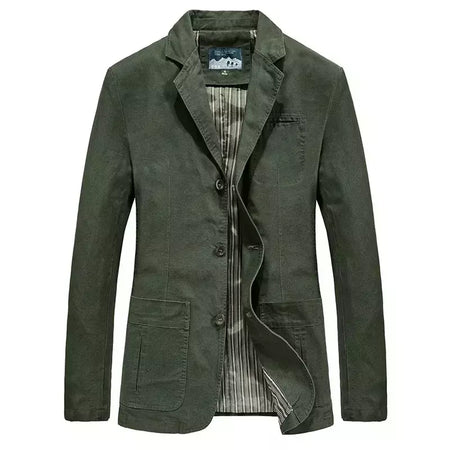 Blazers masculinos casuais de algodão, jaquetas slim fit, ternos masculinos, casacos de alta qualidade, tamanho 4XL