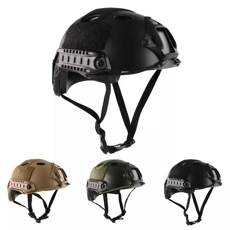 BOOIU-Capacetes táticos Airsoft Fast MH PJ, estilo simples, versão rápida, equipamento de proteção para esportes ao ar livre, jogos de paintball