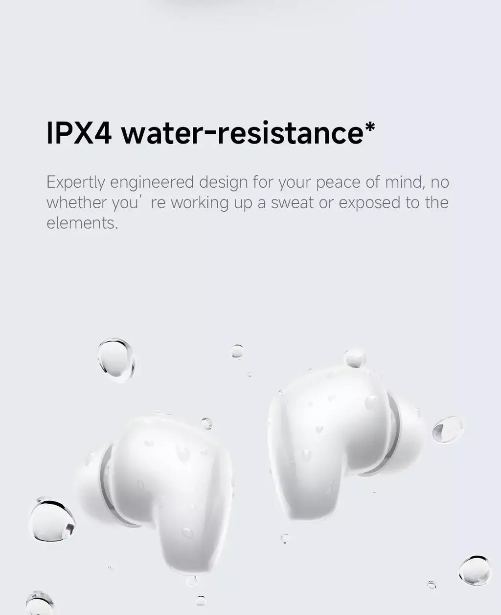 Estreia mundial xiaomi redmi buds 6 play 10mm driver dinâmico ai cancelamento de ruído para chamadas bluetooth 5.4 tws fones de ouvido