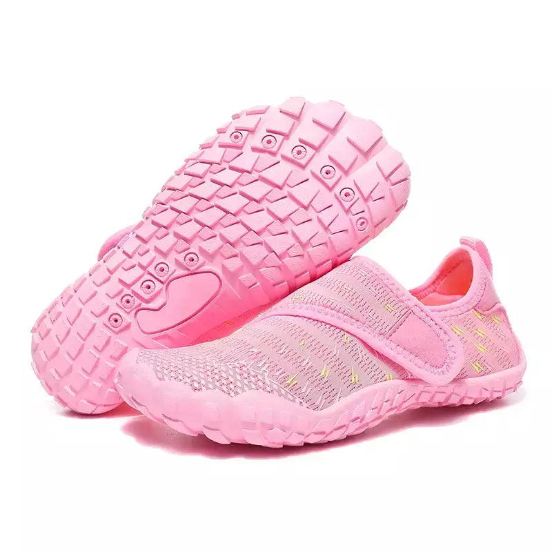 Crianças tênis de secagem rápida meninos meninas luz respirável praia aqua sapatos do miúdo elástico antiderrapante sapatos esportivos aquáticos