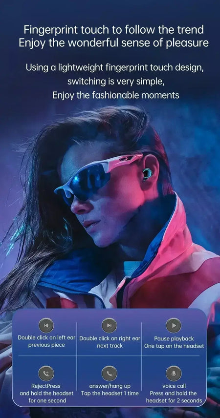 M25 tws fones de ouvido sem fio bluetooth controle toque redução ruído estéreo à prova dwaterproof água