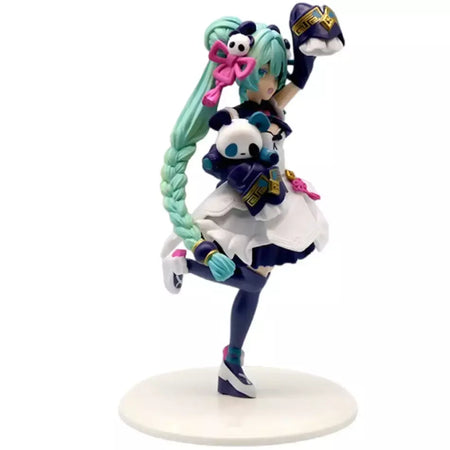 20cm anime hatsune miku x cinnamoroll figura anime periférico modelos colecionáveis decorações decorativas crianças presente kawaii