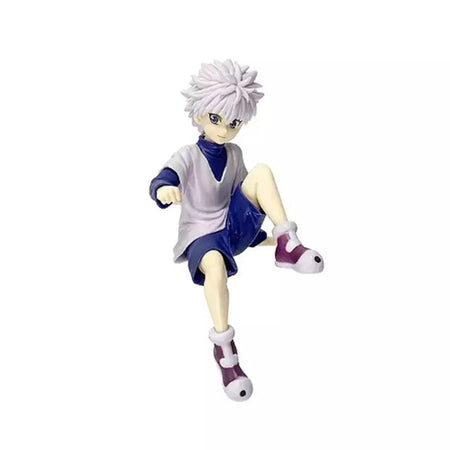 14cm caçador × caçador anime figura troupe fantasma hisoka figura de ação macarrão rolha decoração do quarto macarrão rolha pvc modelo brinquedos