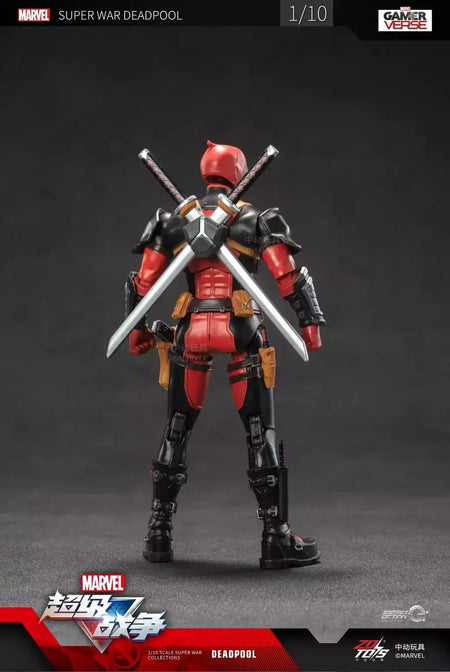 ZD Toys Deadpool & Wolverine Figuras de ação Deadpool Caixa Wolverine Coleção Figuras de ação para adultos Brinquedo infantil