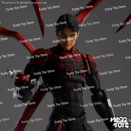 Em estoque brinquedos bagunça superior homem aranha médico polvo peter parker messtoys homem aranha vizinho anime figura de ação presentes brinquedos