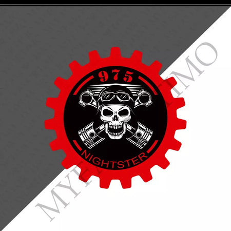 Para harley davidson nightster 975 rh975 adesivos decalques protetor tanque almofada kit joelho corpo fender escudo escape 2022-23