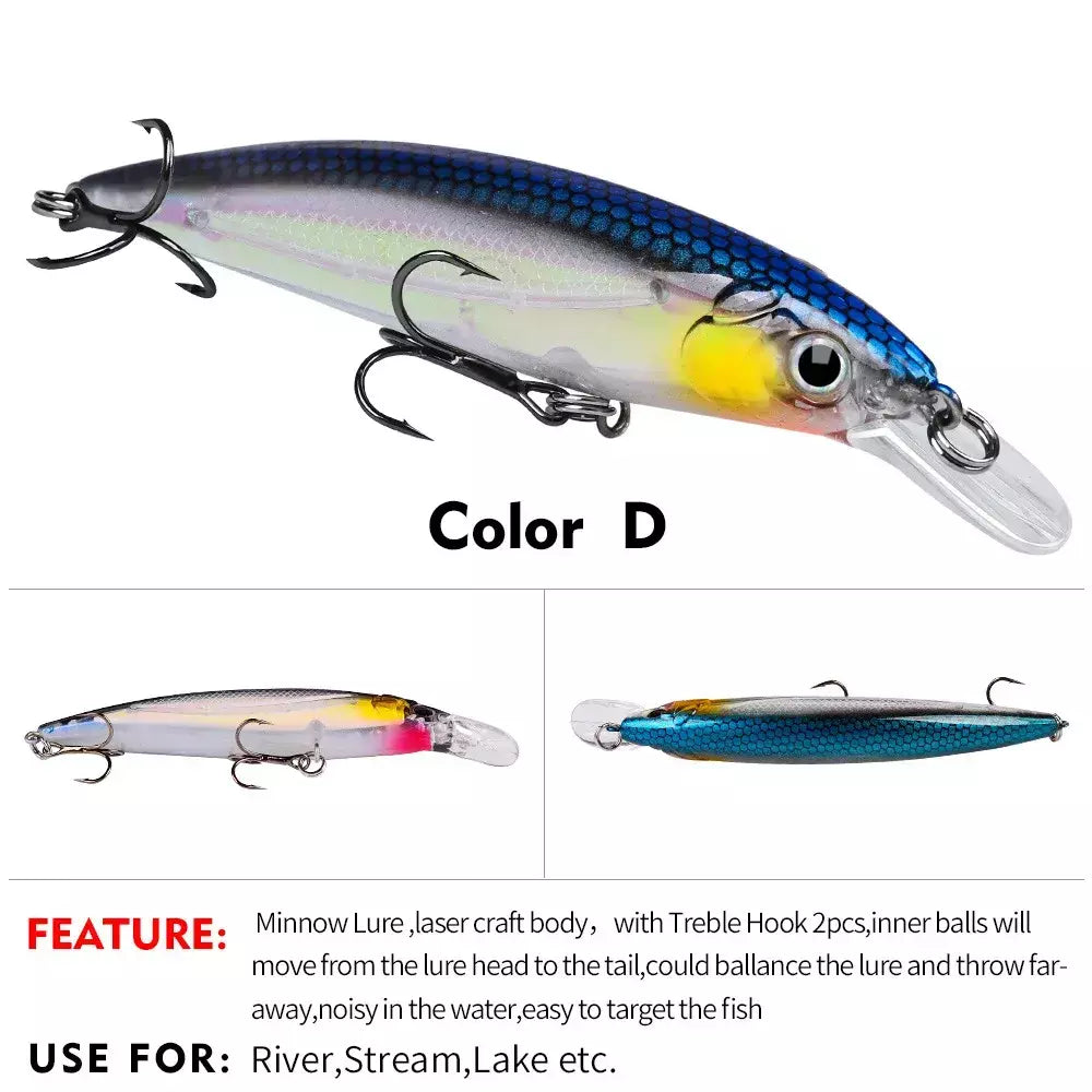 1pc 7g/9cm 14g/11cm 40g/16cm minnow isca de pesca nosiy no corpo isca dura crankbait isca carpa artificial corrico isca enfrentar