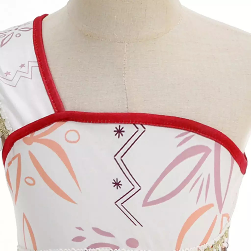 Moana vaiana meninas vestido cosplay traje fantasia carnaval moanas casual festa de aniversário vestidos crianças roupas trajes de natal