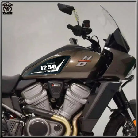 Motocicleta Tanque de Combustível Adesivo, 3D Borracha Protetora Pad, Acessórios para Harley Davidson, Pan America 1250, 2022-2024