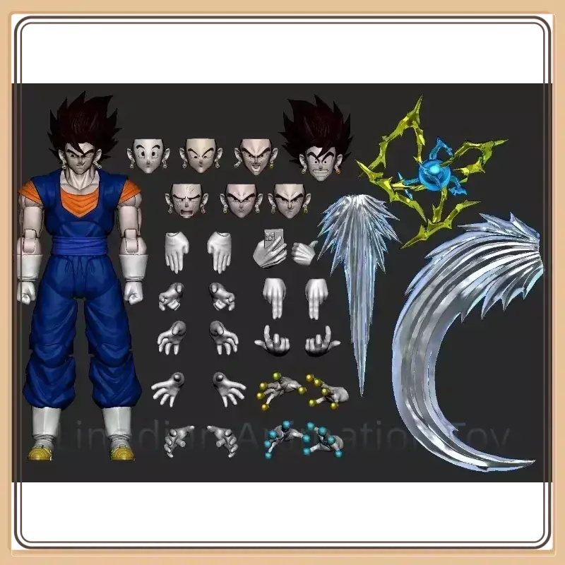 Em estoque brinquedo oc dragon ball shf super saiyan ssj vegito filho goku vegeta filho gohan troncos pvc anime figura de ação modelo coletor